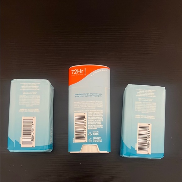 Lume bar soap (2 bars) and whole body deodorant. Unscented - Picture 2 of 4